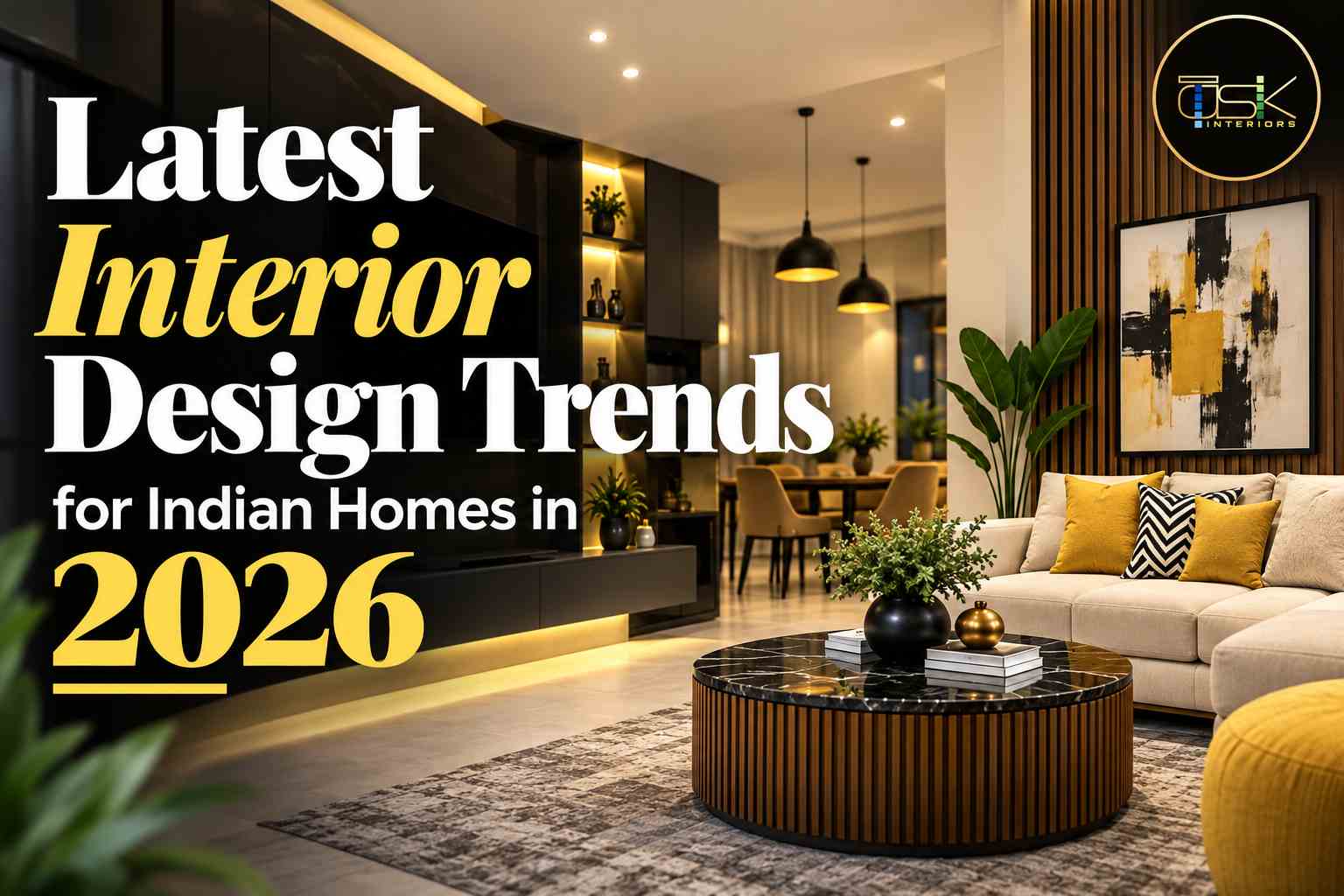 Latest Interior Design Trends for Indian Homes in 2026